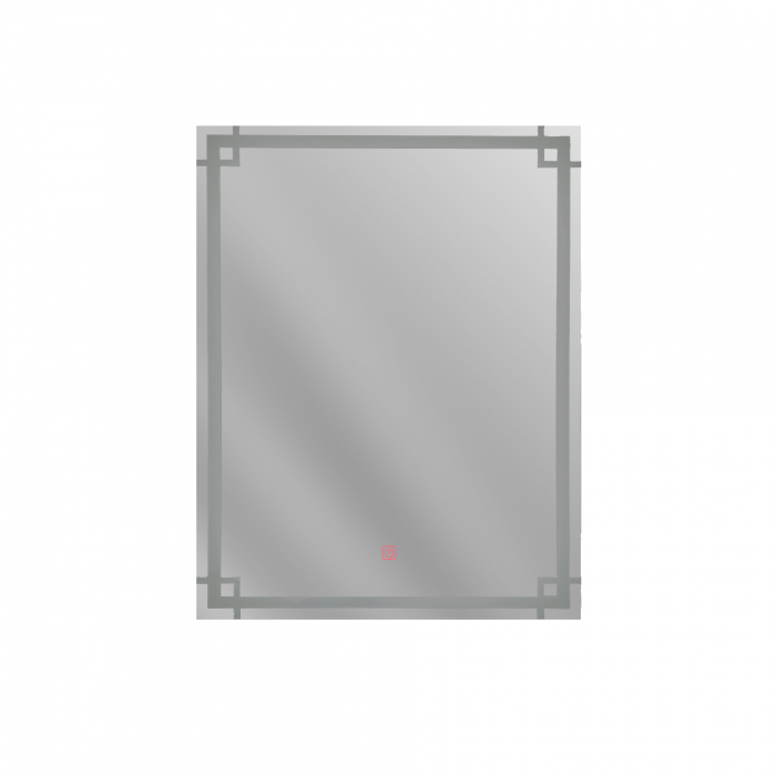 Oglinda  baie 600x800mm cu iluminare LED si buton touch. [3]
