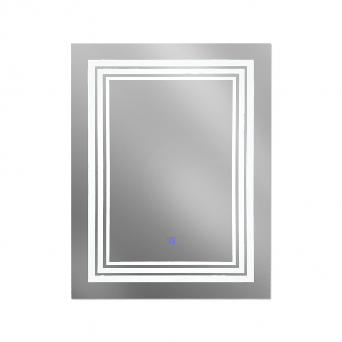 Oglinda baie 600x800mm cu iluminare LED si buton touch [1]