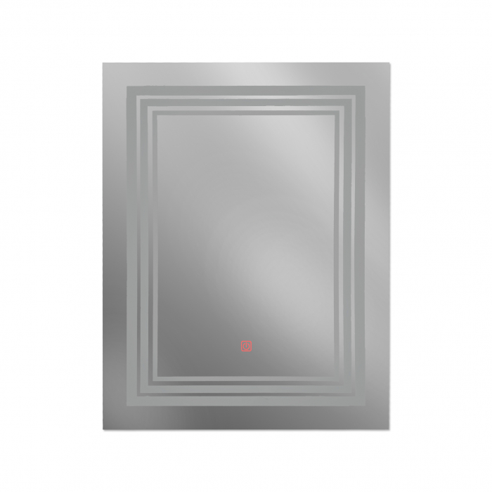 Oglinda baie 600x800mm cu iluminare LED si buton touch [2]