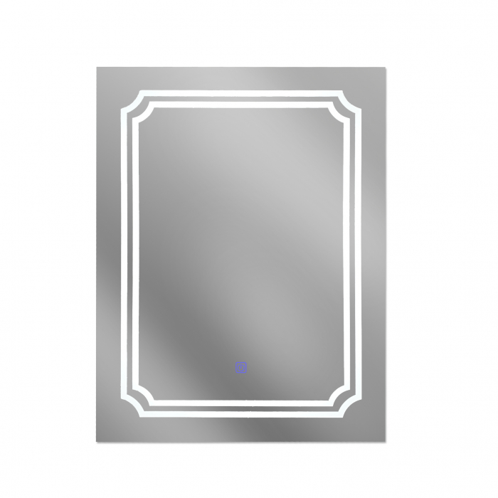 Oglinda baie 600x800mm cu iluminare LED si buton touch [4]