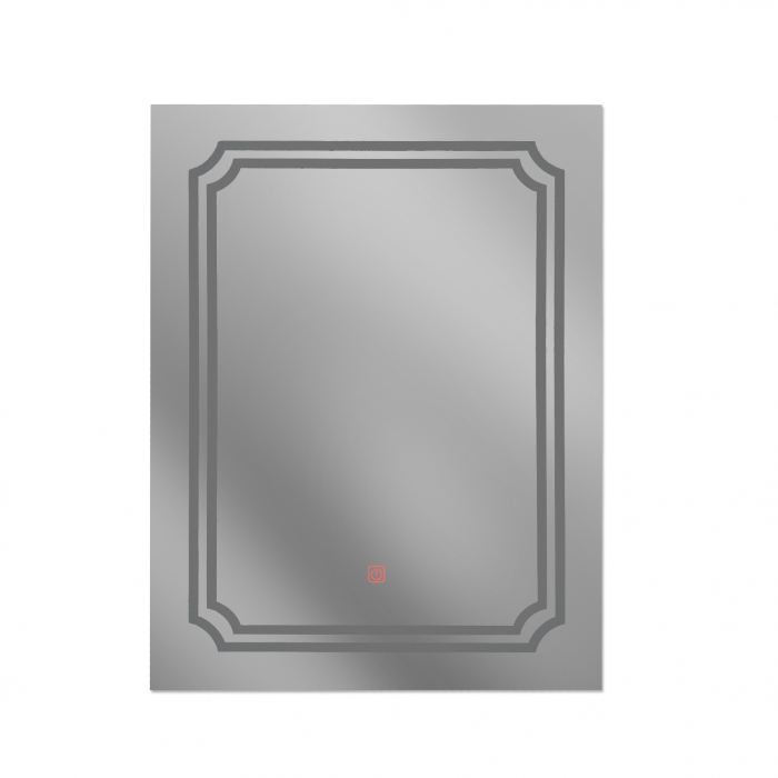 Oglinda baie 600x800mm cu iluminare LED si buton touch [3]