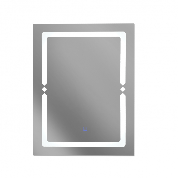 Oglinda baie 600x800mm cu iluminare LED si buton touch [2]