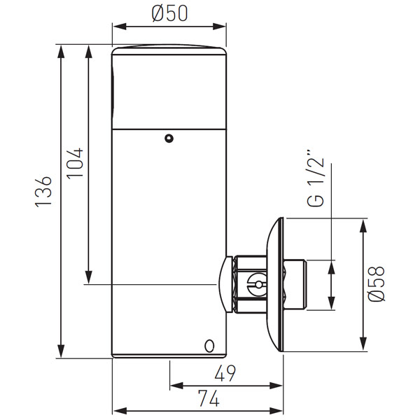 Zephyr Sensor - baterie pisoar cu senzor [2]