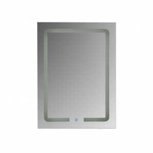 Oglinda baie cu iluminare LED si buton touch 60x80 cm [2]
