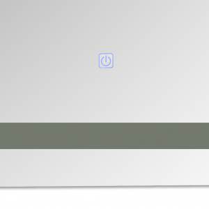 Oglinda  baie 60x80 cm cu iluminare LED  cu buton touch. [4]