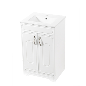 Mobilier baie Retro mdf vopsit + Lavoar slim 50x40,5 cm [0]