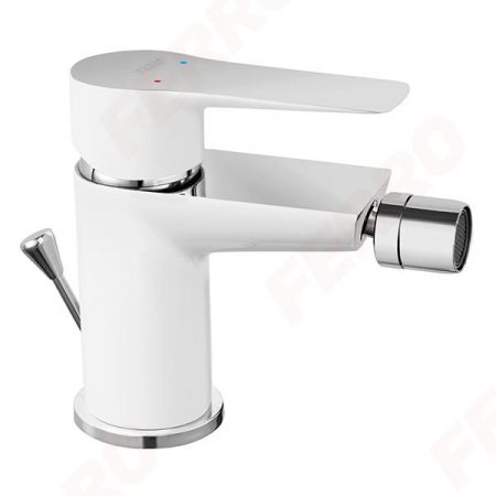 Baterii baie - Adore White/Chrome - baterie stativă bideu