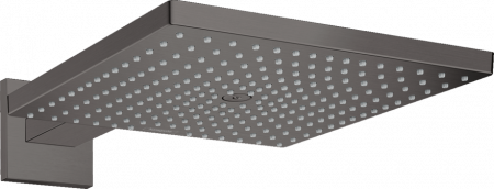 Sisteme de dus - CAP DUS RAINDANCE E 300 AIR 1 JET, 300X300MM, CU PRINDERE PE PERETE CU BRAT 390MM, BRUSHED BLACK CHROME