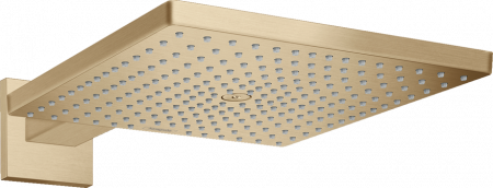 Sisteme de dus - CAP DUS RAINDANCE E 300 AIR 1 JET, 300X300MM, CU PRINDERE PE PERETE CU BRAT 390MM, BRUSHED BRONZE