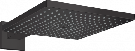 Baie - CAP DUS RAINDANCE E 300 AIR 1 JET, 300X300MM, CU PRINDERE PE PERETE CU BRAT 390MM, MATT BLACK