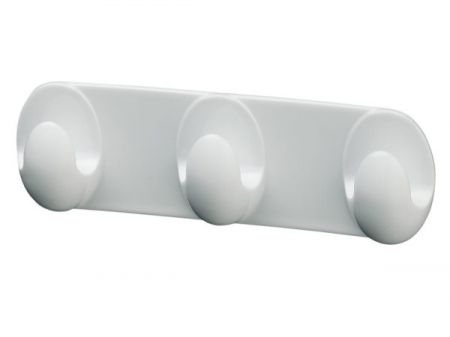 Baie - CARLIG TRIPLU BISK PLASTIC ALB