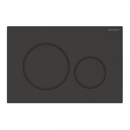 Rezervoare WC si Clapete - CLAPETA ACTIONARE REZERVOR INCASTRAT SIGMA 20 NEGRU MAT LACUIT-NEGRU EASY TO CLEAN