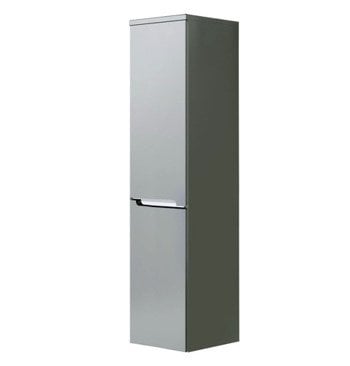 Mobilier baie - COLOANA MOBILIER SILVER 350X350X1440, USI DESCHIDERE STANGA , GRI MAT NOU