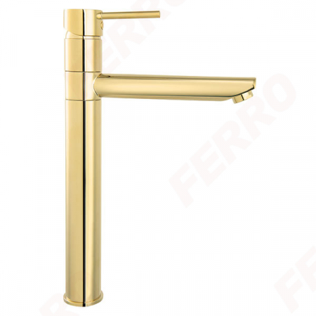 Baterii baie - Fiesta Gold - Baterie stativă lavoar cu pipă mobilă