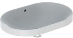 Obiecte sanitare - LAVOAR ÎNCORPORAT GEBERIT VARIFORM, ELIPTIC B-60CM,T-40CM, PREAPLIN VIZIBIL, GLAZURAT ALB