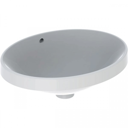 Lavoare - LAVOAR INCORPORAT GEBERIT VARIFORM, OVAL B-50CM, T-40CM, PREAPLIN VIZIBIL, GLAZURAT ALB