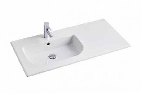 Obiecte sanitare - LAVOAR MID 91X46 ASIMETRIC PENTRU MOBILIER JADE