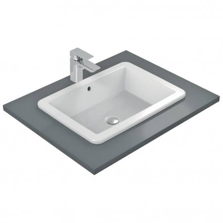 Obiecte sanitare - LAVOAR STRADA 60X43 INCASTRAT ALB