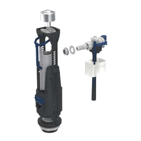Obiecte sanitare - MECANISM DUBLA ACTIONARE TIP 240-330 3/8 ALAMA NOU CAL. I