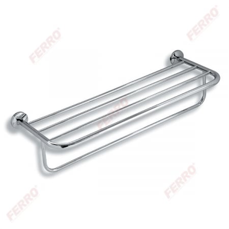 Accesorii baie - MEPHISTO - Raft pentru prosoape cu portprosop