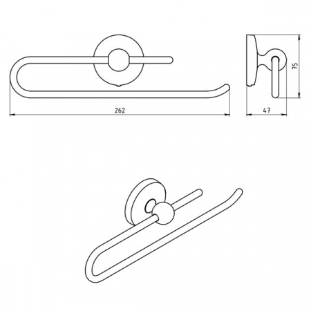 Metalia 1 - suport prosop de hârtie [1]