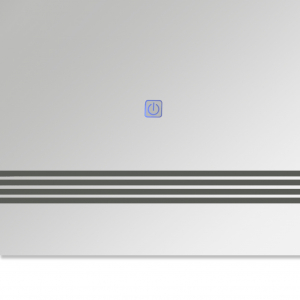 Oglinda baie cu iluminare LED si buton touch 60x80x3 cm [5]