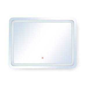 Oglinda  baie 80x60 cm cu iluminare Led cu buton touch. [2]