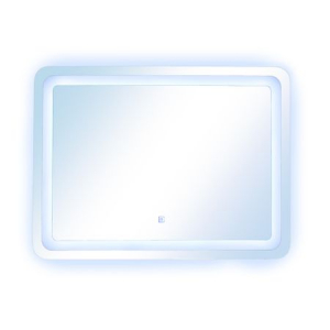 Oglinda  baie 80x60 cm cu iluminare Led cu buton touch. [4]