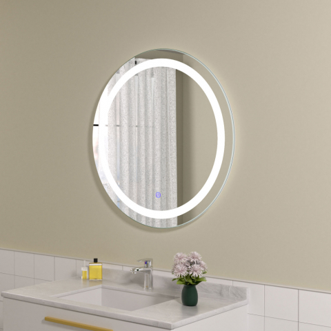Oglinda Baie Led Rotunda 70x70 [1]