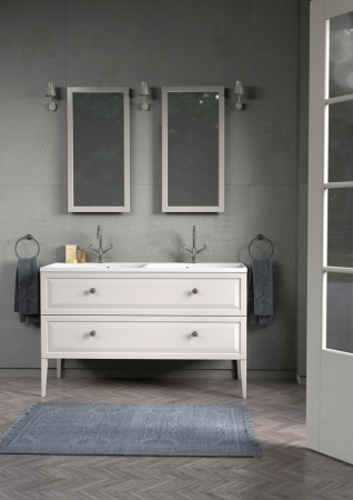 OGLINDA MONTEBIANCO 40X80, CU RAMA, SAND MAT [2]