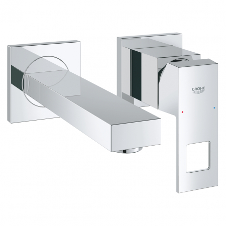 Baterii baie - ORNAMENT BATERIE LAVOAR 2 GAURI EUROCUBE MONTAJ PE PERETE