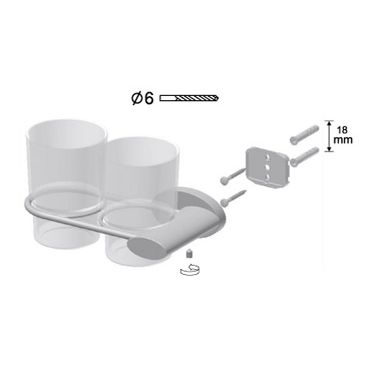 PAHAR CU SUPORT DUBLU SIDE [3]