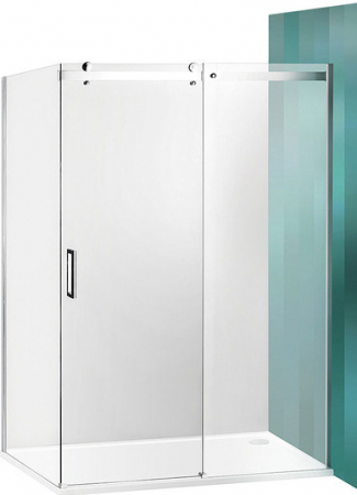 Cabine de dus - PANOU FIX AMB 900/2000 PROFIL CROM,GEAM TRANSPARENT
