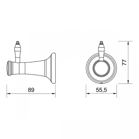 RETRO - Agăţătoare simplă [1]
