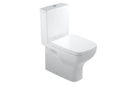 Rezervoare WC si Clapete - REZERVOR WC STREET SQUARE ALB, CU ALIMENTARE PE JOS PENTRU VAS BTW