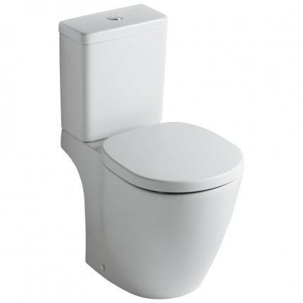 Obiecte sanitare - SET VAS WC CONNECT, REZERVOR CUBE CU ALIMENTARE LATERALA SI CAPAC SOFT C
