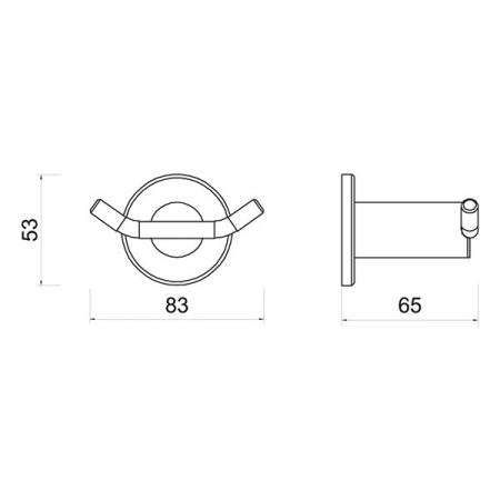 SMILE - Agățătoare dublă [1]