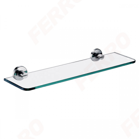 Accesorii baie - SMILE - Poliță de sticlă - 500 x 140 mm