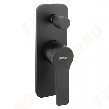 Sisteme de dus incastrate - Stratos Black - baterie incastrata dus