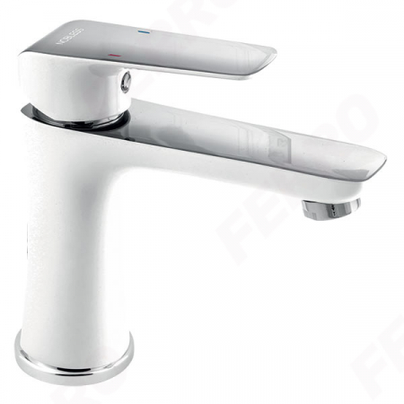 Baterii baie - Tina White/Chrome - baterie stativă lavoar, fără ventil