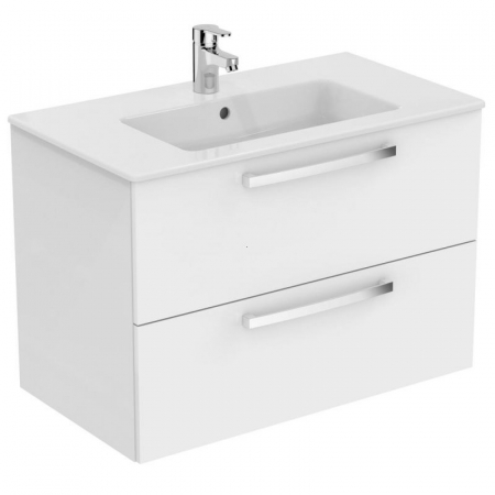 Mobilier baie - UNITATE LAVOAR TEMPO SUSPENDAT 815 CU 2 SERTARE ALB