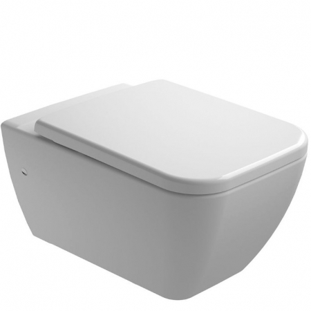 Obiecte sanitare - VAS WC EMMA SUSPENDAT RIMLESS 54X36 CM ALB