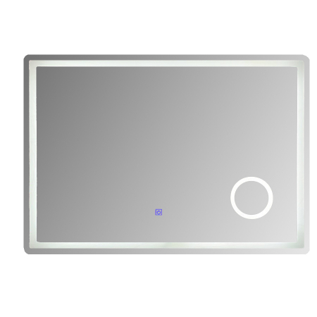 Oglinda baie cu iluminare LED si lupa, 100x70  cm [1]