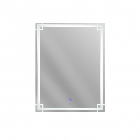 Oglinda  baie 600x800mm cu iluminare LED si buton touch. [1]