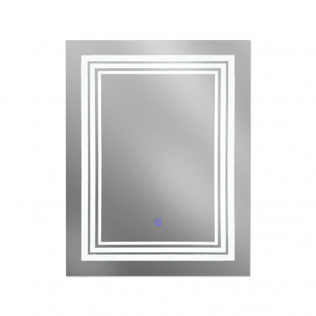 Oglinzi baie si corpuri iluminat - Oglinda baie 600x800mm cu iluminare LED si buton touch