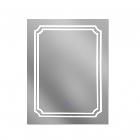Oglinda baie 600x800mm cu iluminare LED si buton touch [3]