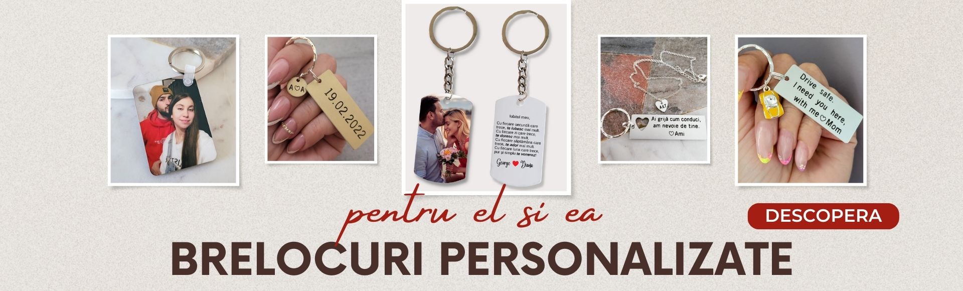 Brelocuri Personalizate