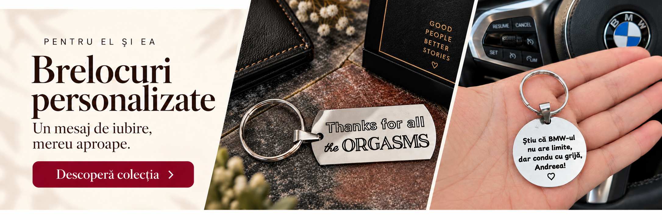 Brelocuri Personalizate