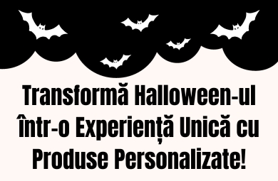 Transformă Halloween-ul într-o Experiență Unică cu Produse Personalizate!