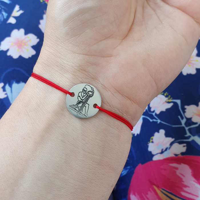 Bratara cu semn zodiacal si snur ajustabil [6]